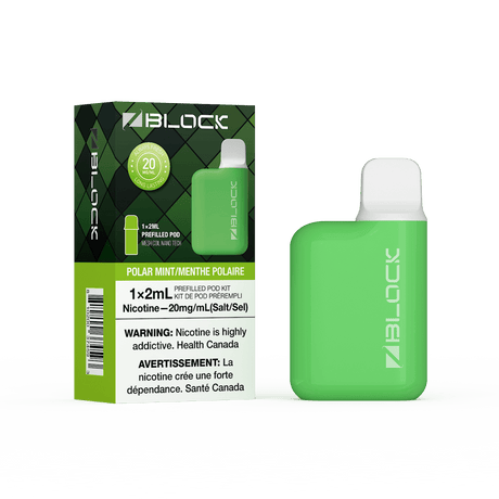 Polar Mint – ZBlock 2mL Starter Kit - Psycho Vape
