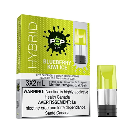 POP HIT - POP Pods - Blueberry Kiwi Ice - Psycho Vape