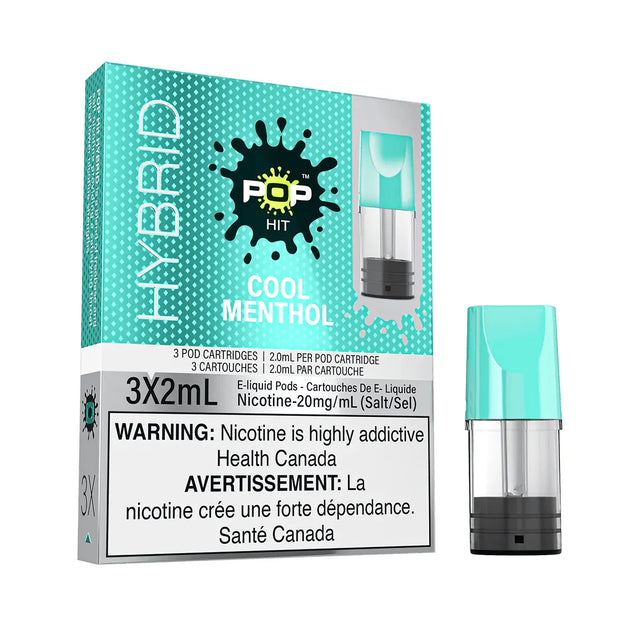 POP HIT - POP Pods - Cool Menthol - Psycho Vape