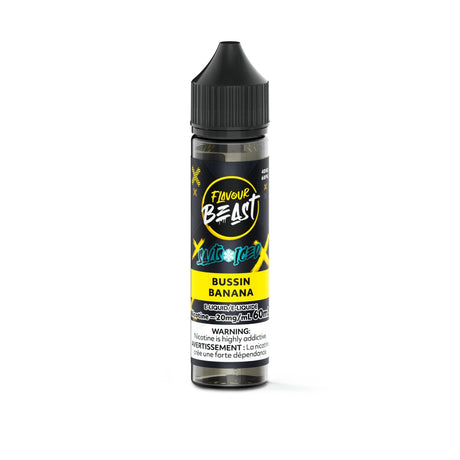 Psycho Vape - Flavour Beast E - Liquid - Bussin Banana (ICED) - Psycho Vape