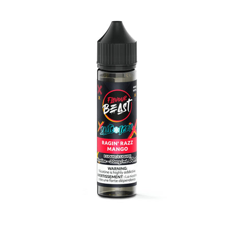 Psycho Vape - Flavour Beast E - Liquid - Ragin' Razz Mango (ICED) - Psycho Vape