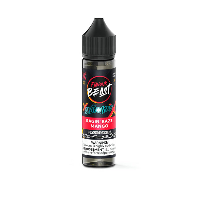 Psycho Vape - Flavour Beast E - Liquid - Ragin' Razz Mango (ICED) - Psycho Vape