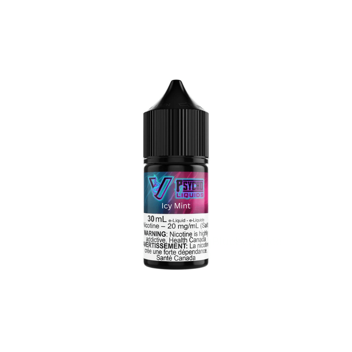 Psycho Vape - Psycho Liquids - 30mL SALT - Icy Mint - Psycho Vape