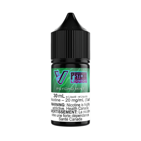 Psycho Vape - Psycho Liquids - 30mL SALT - Mint - Psycho Vape