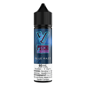 Psycho Vape - Psycho Liquids - 60mL - Blue Razz - Psycho Vape