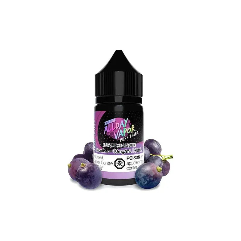 ALLDAY VAPOR - Purp Thang Salt by All Day Vapor - Psycho Vape