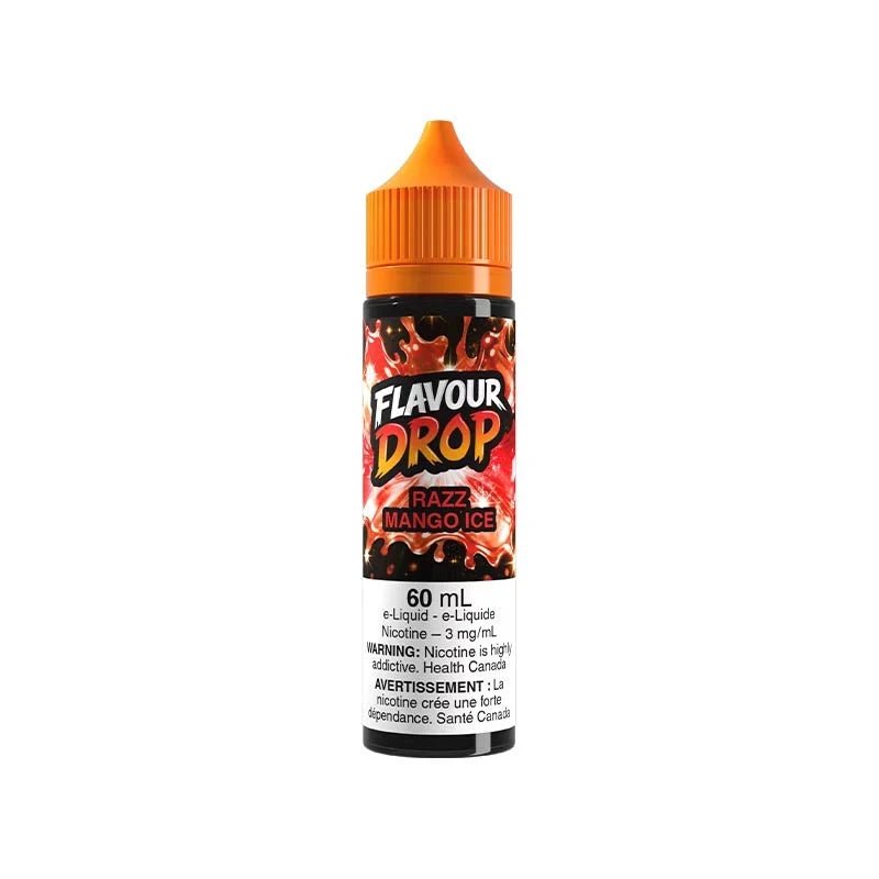 Razz Mango Ice 60mL E-Liquid – Flavour Drop - Psycho Vape