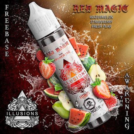 ILLUSIONS - Red Magic by Illusions Vapor E-Juice - Psycho Vape