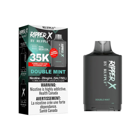 RIPPERX - Ripper X Pod by Rufpuf 35K - Double Mint - Psycho Vape