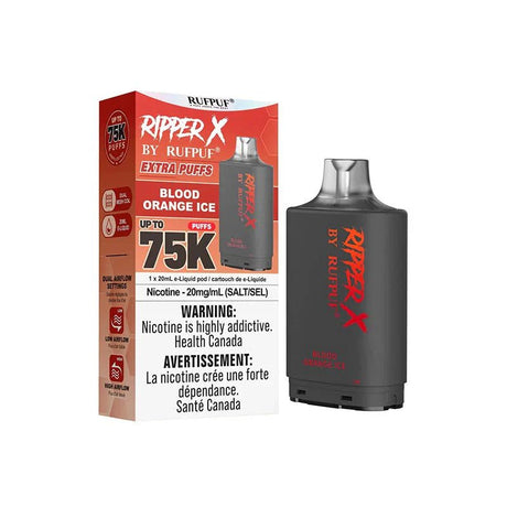RIPPERX - Ripper X Pod by Rufpuf 75K - Blood Orange Ice - Psycho Vape
