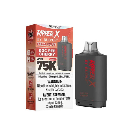 RIPPERX - Ripper X Pod by Rufpuf 75K - Doc Pep Cherry - Psycho Vape