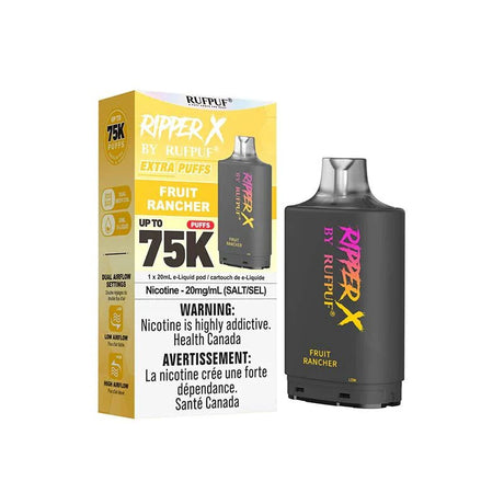 RIPPERX - Ripper X Pod by Rufpuf 75K - Fruit Rancher - Psycho Vape