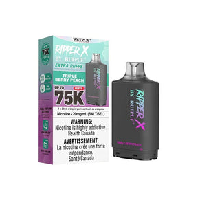 RIPPERX - Ripper X Pod by Rufpuf 75K - Triple Berry Peach - Psycho Vape