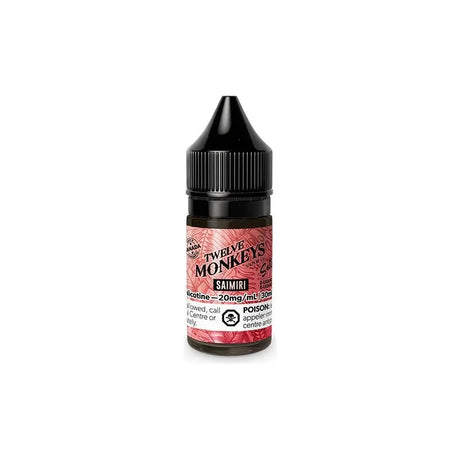 Shop Saimiri Nic Salts by Twelve Monkeys E-Juice - at Vapeshop Mania