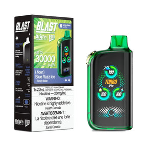 Drip'n by Envi Fasta Blast 30K Disposable Sour Series - Blue Razz Ice (Sour) - Vapeshop Mania