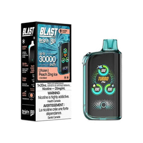 Drip'n by Envi x Fasta Blast 30K Disposable - Peach Zing Ice - Vapeshop Mania