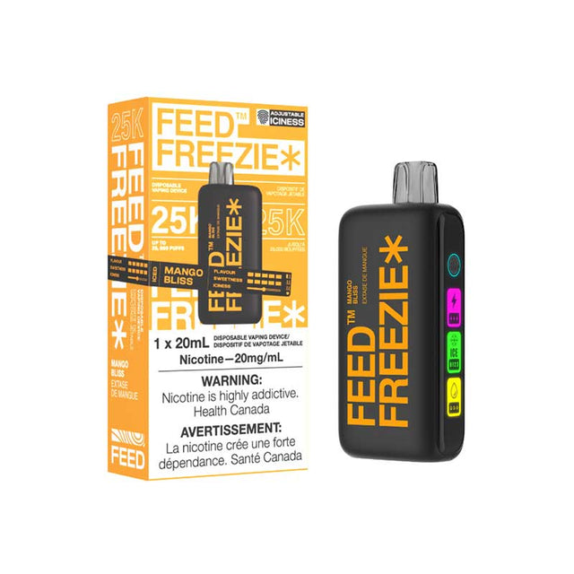 Shop FEED Freezie 25K Disposable - Mango Bliss - at Vapeshop Mania