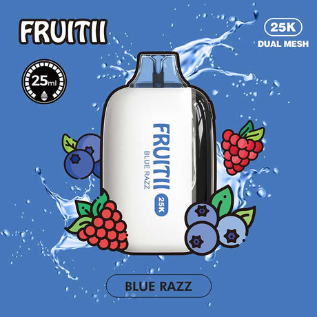 Shop Fruitii 25K Disposable - Blue Razz - at Vapeshop Mania