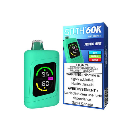 Shop STLTH 60K Disposable - Arctic Mint - at Vapeshop Mania