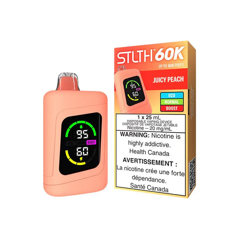 Shop STLTH 60K Disposable - Juicy Peach - at Vapeshop Mania