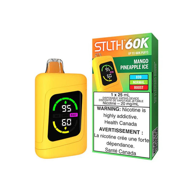 Shop STLTH 60K Disposable - Mango Pineapple Ice - at Vapeshop Mania