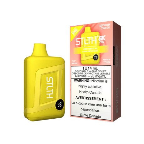 STLTH - STLTH 8K Pro Disposable - Lemon Squeeze Ice - Psycho Vape