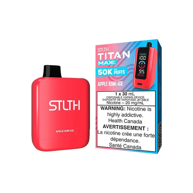 Shop STLTH Titan Max Disposable - Apple Kiwi Ice - at Vapeshop Mania