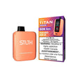 Shop STLTH Titan Max Disposable - Peach White Grape Ice - at Vapeshop Mania