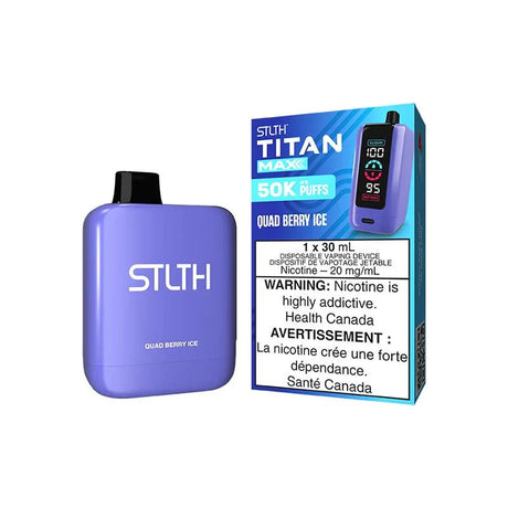 Shop STLTH Titan Max Disposable - Quad Berry Ice - at Vapeshop Mania