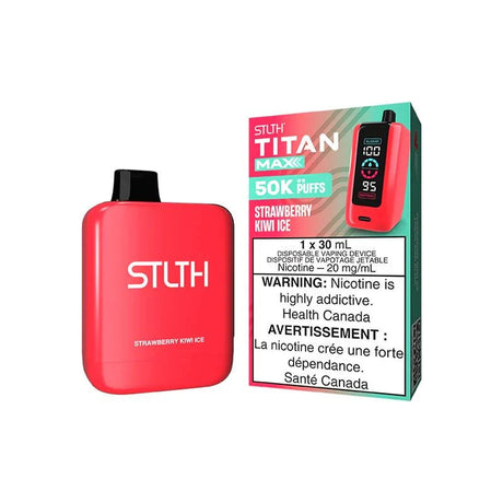 Shop STLTH Titan Max Disposable - Strawberry Kiwi Ice - at Vapeshop Mania