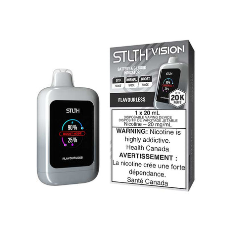 Shop STLTH Vision 20K Disposable - Flavourless - at Vapeshop Mania