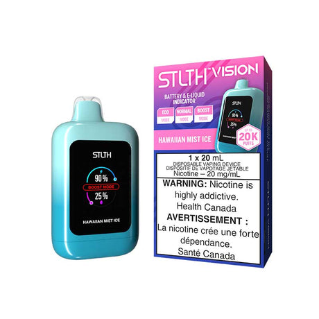 Shop STLTH Vision 20K Disposable - Hawaiian Mist Ice - at Vapeshop Mania