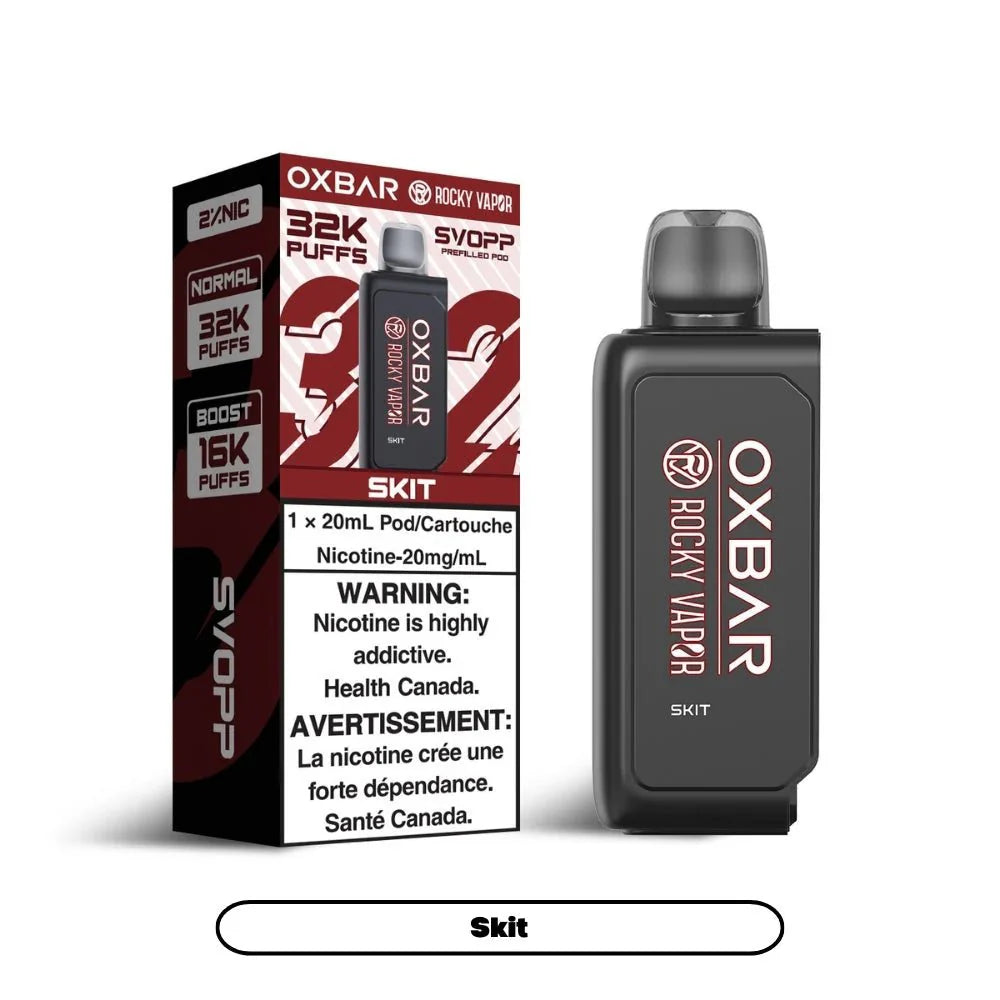 Shop Svopp Rocky Vapor Oxbar [Prefilled Pods] 32K - Skit - at Vapeshop Mania