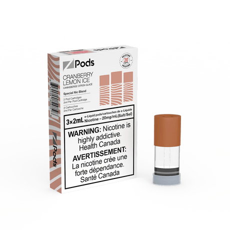 Shop Z pods - Cranberry Lemon Ice - at Vapeshop Mania