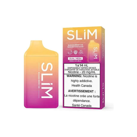 SLIM - SLiM 7500 Disposable - Banana Berry Ice - Psycho Vape