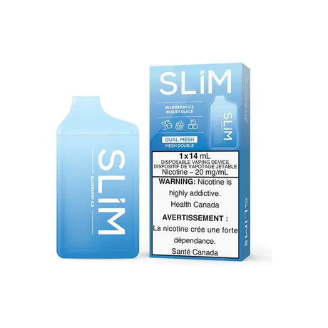 SLIM - SLiM 7500 Disposable - Blueberry Ice - Psycho Vape