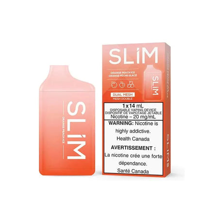 SLIM - SLiM 7500 Disposable - Orange Peach Ice - Psycho Vape