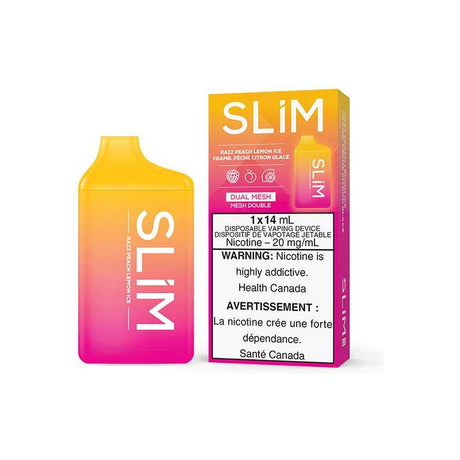 SLIM - SLiM 7500 Disposable - Razz Peach Lemon Ice - Psycho Vape