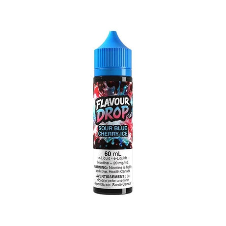 Sour Blue Cherry Ice Salt Nic E-Liquid – Flavour Drop - Psycho Vape
