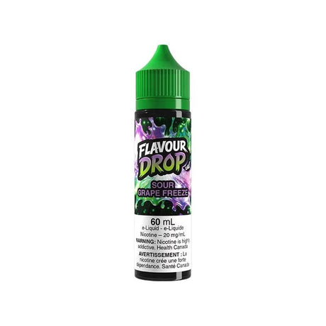 Sour Grape Freeze Salt Nic E-Liquid – Flavour Drop - Psycho Vape