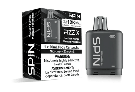 SPIN - Spin Fizz X 12K Pod - Mexican Mango - Psycho Vape