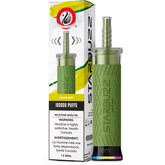STARBUZZ - Starbuzz E - Hose 100K - Lemon Mint - Psycho Vape