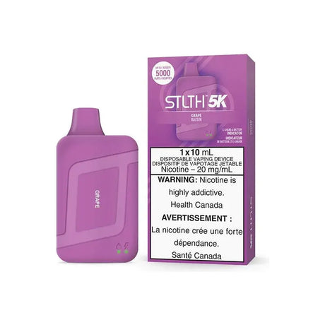 STLTH - STLTH 5K Disposable - Grape - Psycho Vape