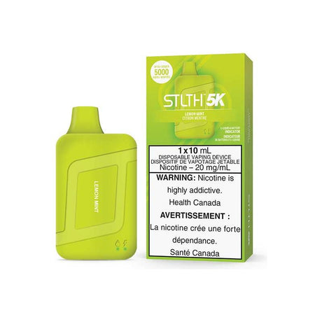 STLTH - STLTH 5K Disposable - Lemon Mint - Psycho Vape