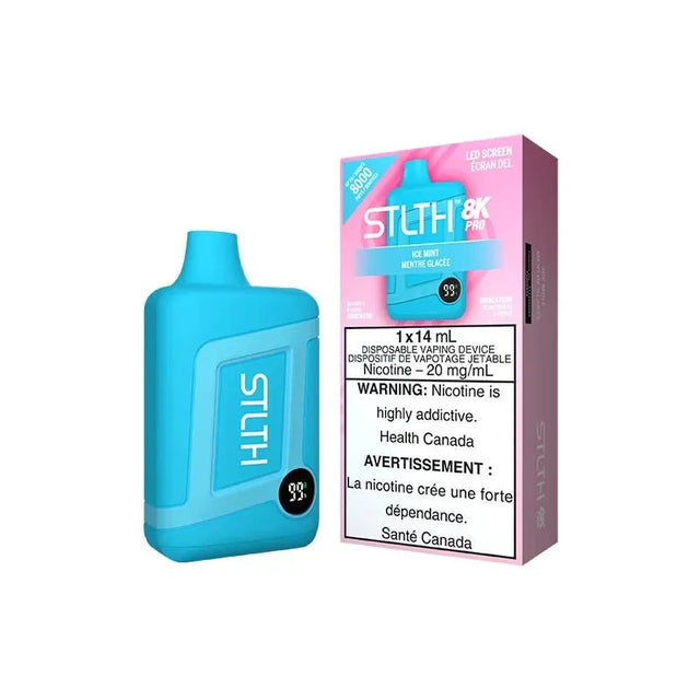 Shop STLTH 8K Pro Disposable - Ice Mint - at Vapeshop Mania