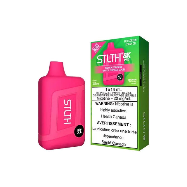 STLTH - STLTH 8K Pro Disposable - Tropical Storm Ice - Psycho Vape