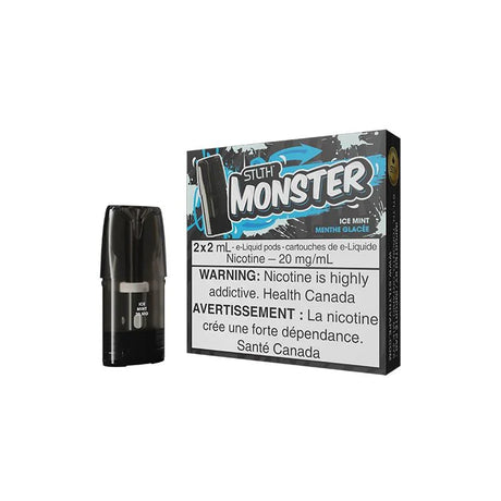STLTH - STLTH Monster Pod Pack - Ice Mint - Psycho Vape