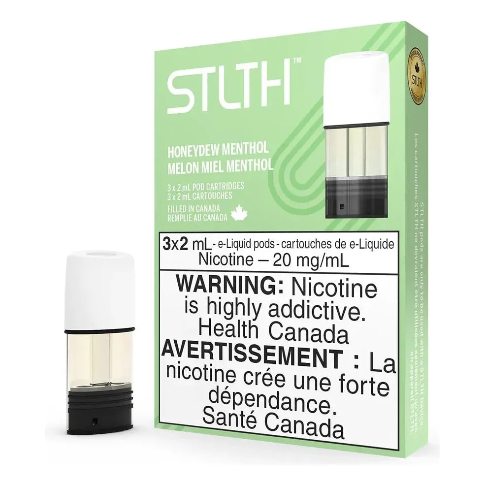 Shop STLTH Pod Pack - Honeydew Menthol - at Vapeshop Mania