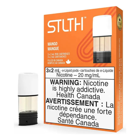 Shop STLTH Pod Pack - Mango - at Vapeshop Mania