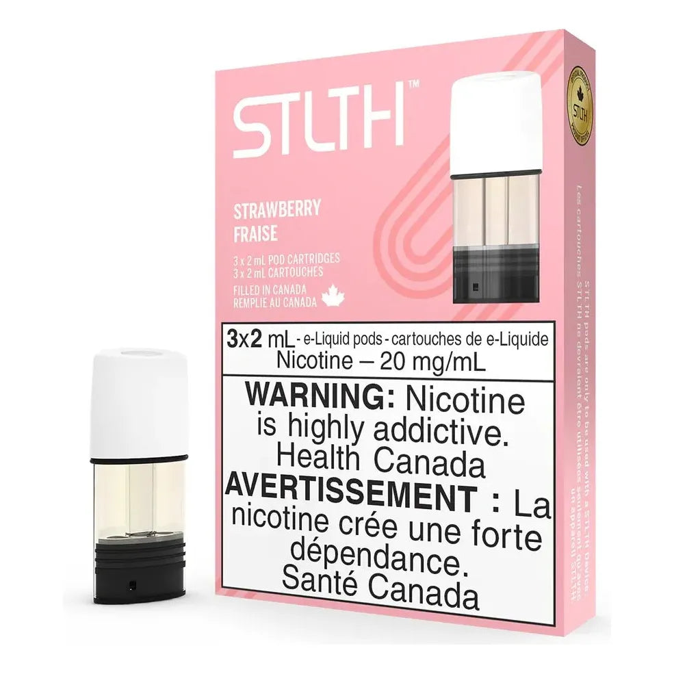 Shop STLTH Pod Pack - Strawberry - at Vapeshop Mania